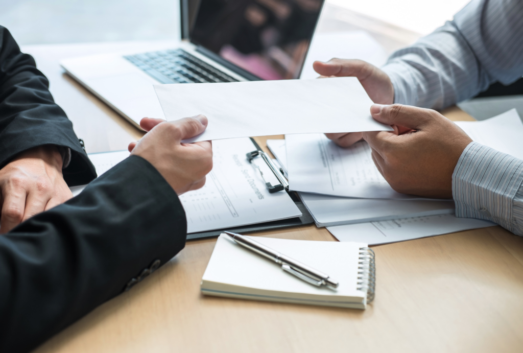 Client submitting supporting documents for early parole termination in Texas, including employment and rehabilitation records.